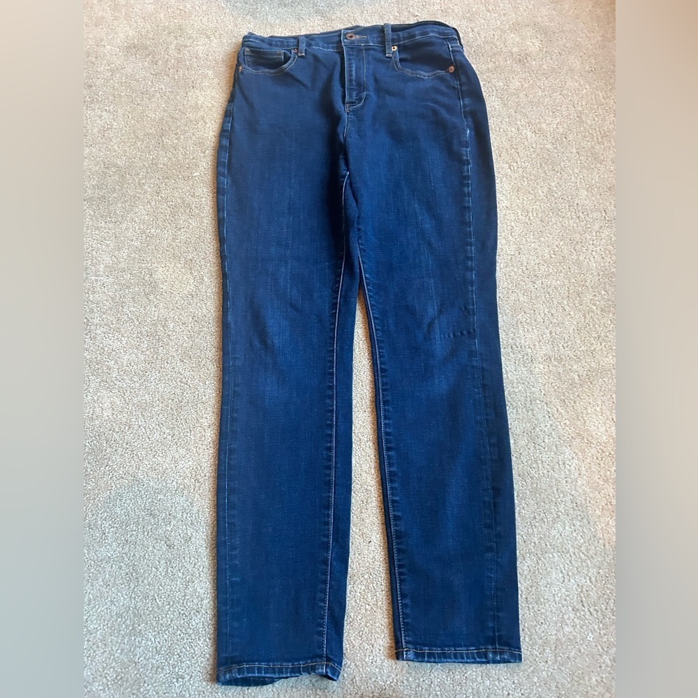 Women’s Lucky Brand Jeans ..Olivia Skinny Size 12/31 … 29’ Inseam